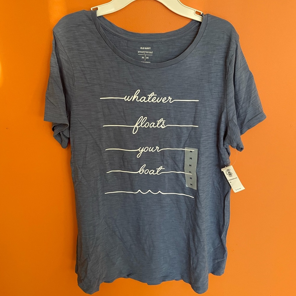 “Whatever floats your boat” T-shirt NWT‼️‼️